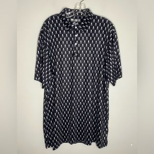 Pins and aces golf polo shirt